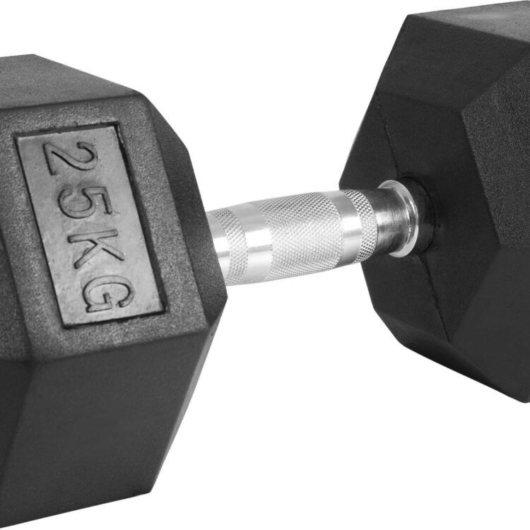 Αλτήρας Εξάγωνος Rubber Cover Class A - 25,0Kg AMILA 84545