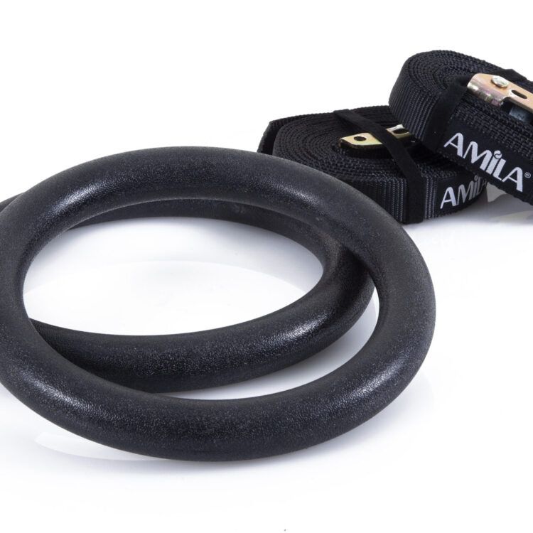 Κρίκοι Γυμναστικής AMILA ABS Gymnastics Rings 84552