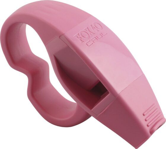 Σφυρίχτρα FOX40 Caul Fingergrip Ροζ 85000408