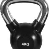 Kettlebell Rubber Cover Cr Handle 4Kg AMILA 90453