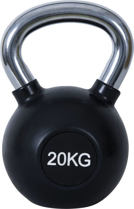 Kettlebell Rubber Cover Cr Handle 20Kg AMILA 90460