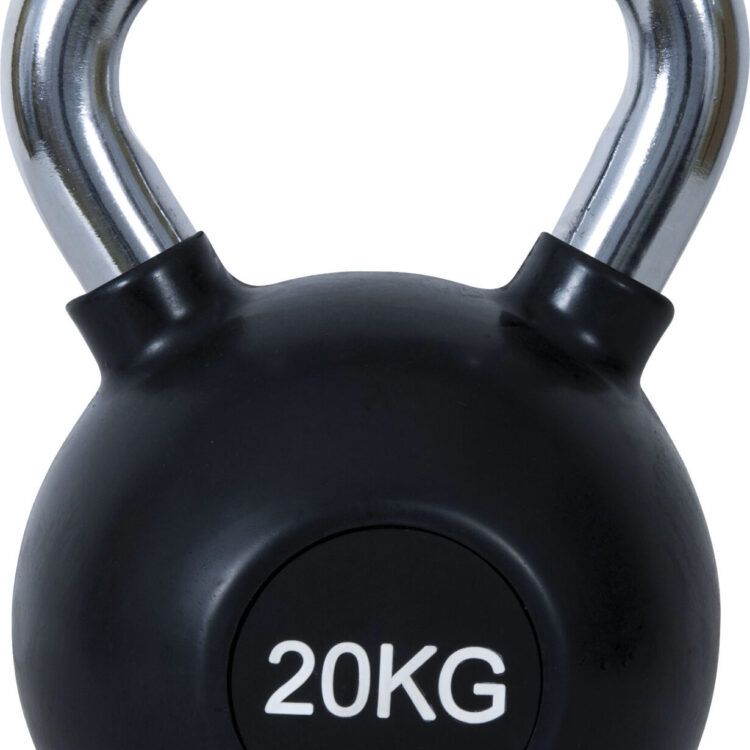 Kettlebell Rubber Cover Cr Handle 20Kg AMILA 90460