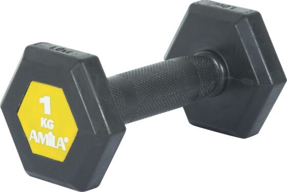 Aλτήρας Εξάγωνος Original Rubber H - 1,0kg AMILA 90580