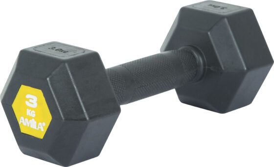 Aλτήρας Εξάγωνος Original Rubber H - 3,0Kg AMILA 90583