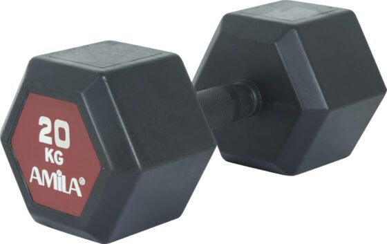 Aλτήρας Εξάγωνος Original Rubber H - 20,0Kg AMILA 90595