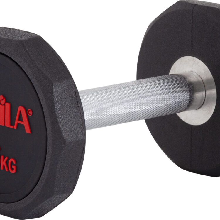 Aλτήρας Δεκάγωνος TPU Series - 2,5Kg AMILA ΜΑΥΡΟ 90621