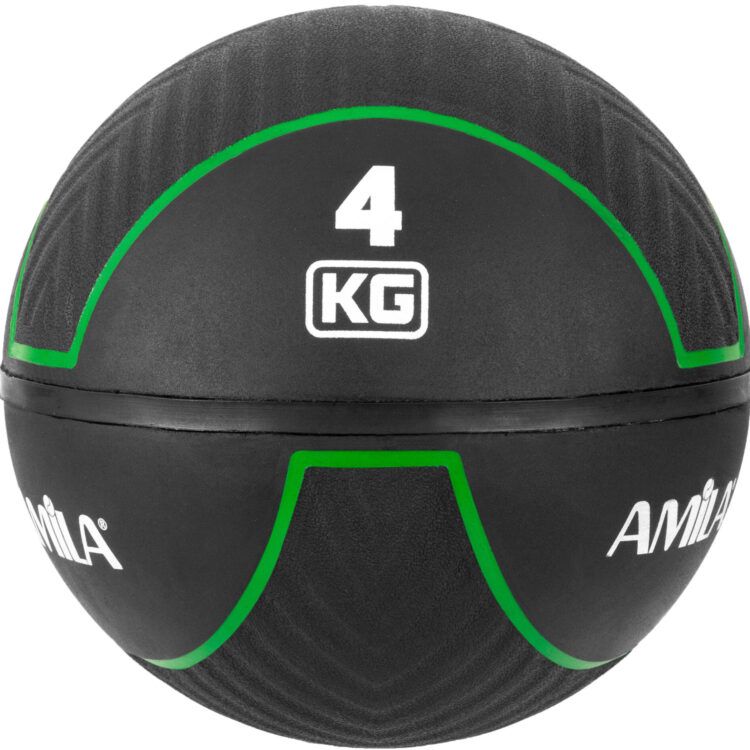 Μπάλα AMILA Medicine Ball HQ Rubber 4Kg 90708