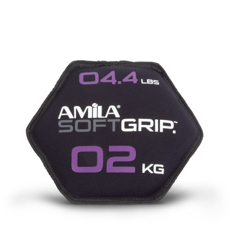 Δίσκος Βαρίδιο Soft Grip 2Kg Amila 90751