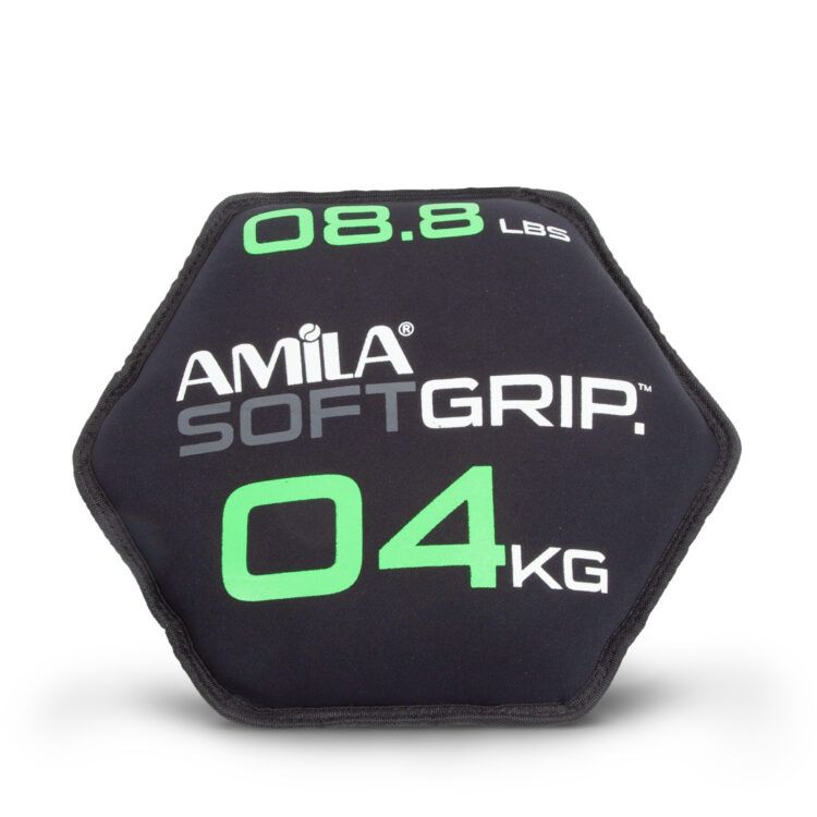 Δίσκος Βαρίδιο Soft Grip 4Kg Amila 90752