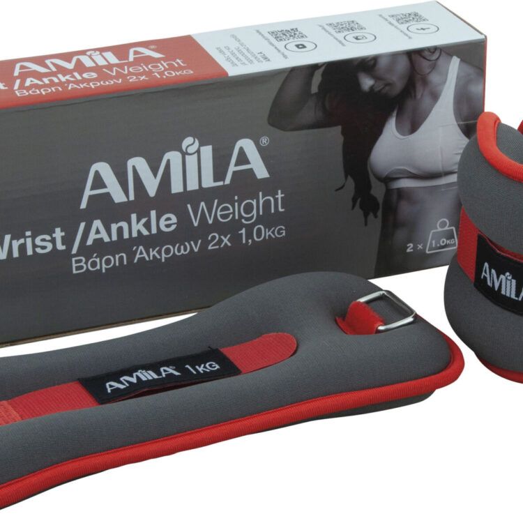 Βάρη Άκρων Neoprene 2x1,00kg AMILA 94952