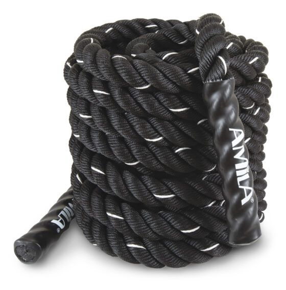 Σχοινί Προπόνησης Crossfit AMILA Battle Rope NS 15m (95114)