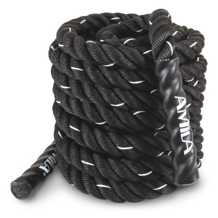 Σχοινί Προπόνησης Crossfit AMILA Battle Rope NS 15m (95114)