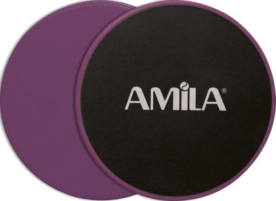 Δίσκοι Ολίσθησης AMILA Gliding Pads Μωβ 95952