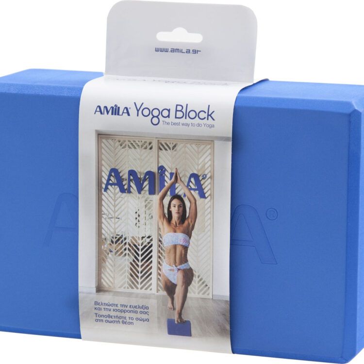 Τούβλο Yoga AMILA Brick Μπλε 96840
