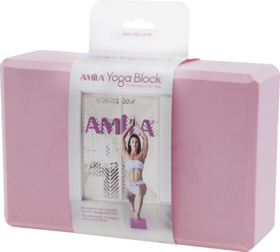 Τούβλο Yoga AMILA Brick Ροζ 96841