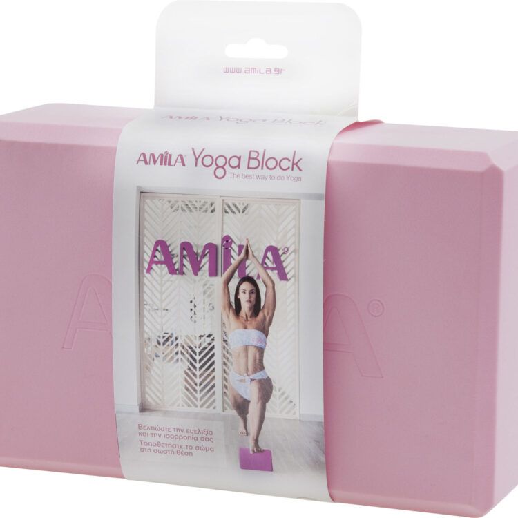Τούβλο Yoga AMILA Brick Ροζ 96841
