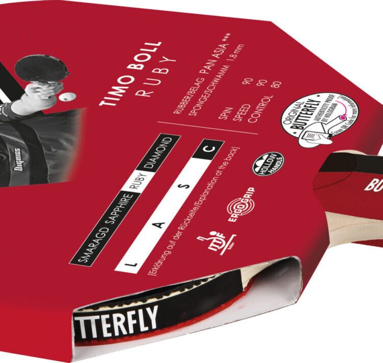 Ρακέτα Ping Pong Butterfly Timo Boll Ruby 97165