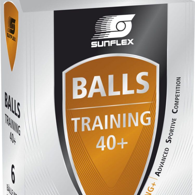 Μπαλάκια Ping Pong Sunflex Training PVC 6 Τεμάχια (97250)