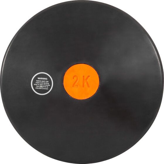 Δίσκος από Μαύρο Λάστιχο 2kg AMILA 97709