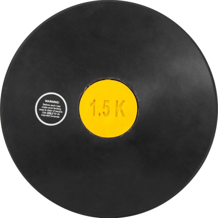 Δίσκος από Μαύρο Λάστιχο 1,5kg VINEX 97710