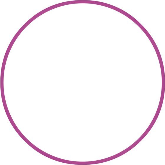 Χούλα-Χουπ HQ 60cm - Φ19mm - 230gr, Φούξια AMILA 98801