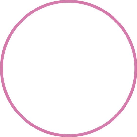 Χούλα-Χουπ HQ 60cm - Φ19mm - 230gr, AMILA Ροζ 98802