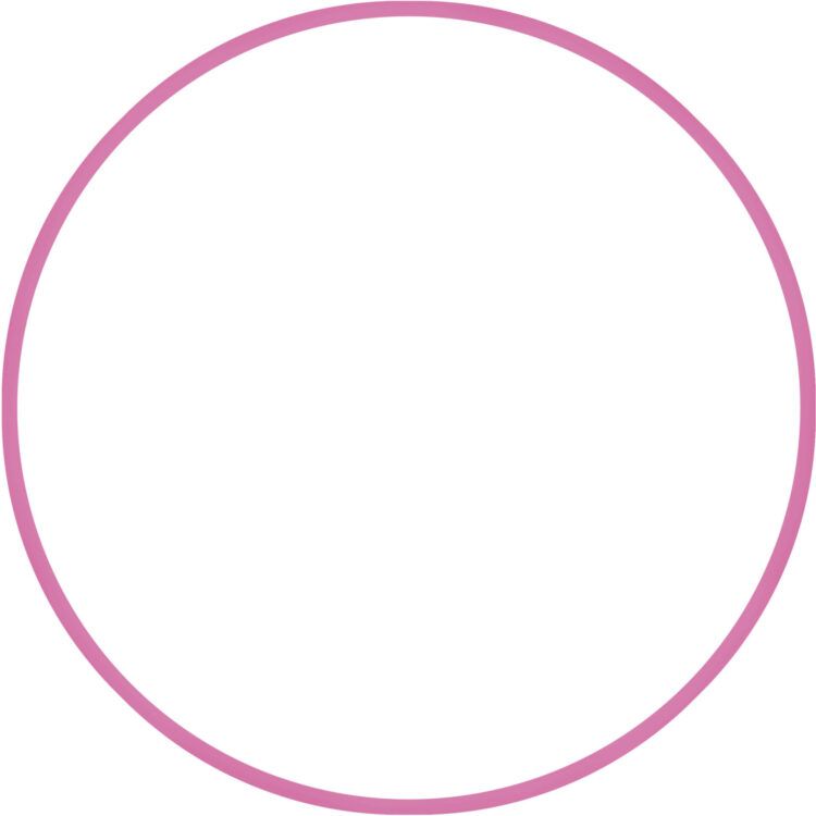 Χούλα-Χουπ HQ 60cm - Φ19mm - 230gr, AMILA Ροζ 98802