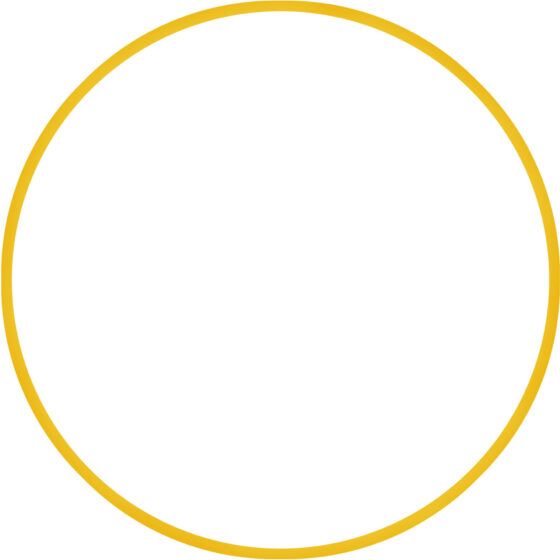 Χούλα-Χουπ HQ 60cm - Φ19mm - 230gr, Κίτρινο AMILA 98806