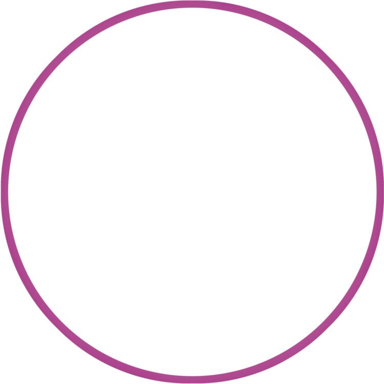 Χούλα-Χουπ HQ 70cm - Φ19mm - 280gr, Φούξια AMILA 98807