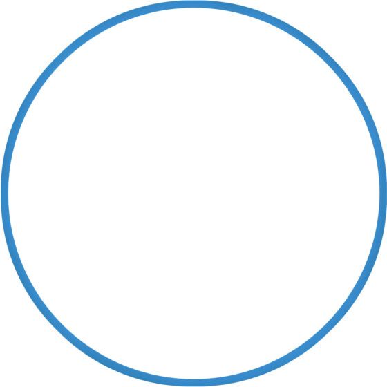 Χούλα-Χουπ HQ 70cm - Φ19mm - 280gr, Μπλε AMILA 98810