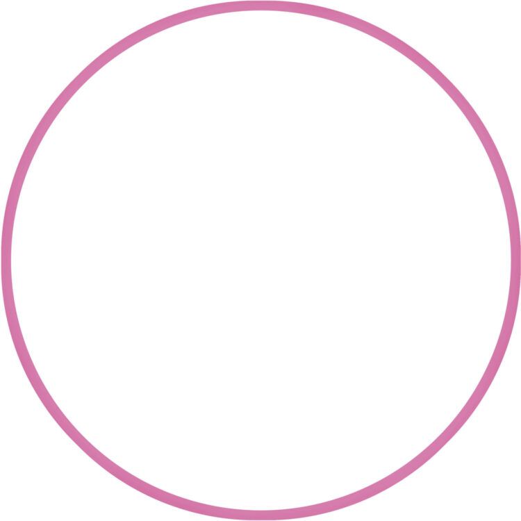 Χούλα Χουπ HQ 80cm - Φ19mm - 330gr, Ροζ AMILA 98816