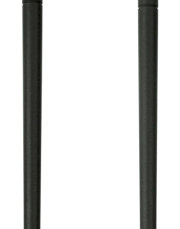 Κορίνες Ρυθμικής Γυμναστικής 41cm Μαλακές, Μαύρο/Φούξια AMILA 98964