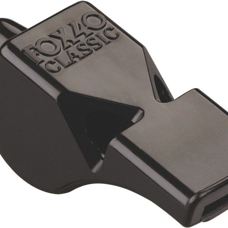 Σφυρίχτρα FOX40 Classic Μαύρη 99000008