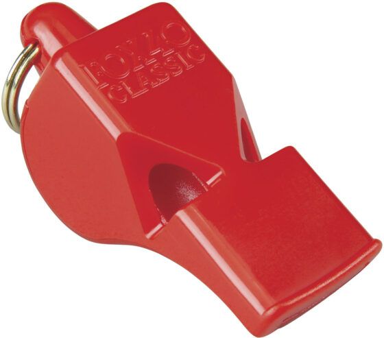 Σφυρίχτρα FOX40 Classic Safety Κόκκινη με Κορδόνι 99030108