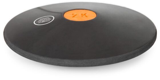 Δίσκος από Μαύρο Λάστιχο 2kg AMILA 97709 - Image 3