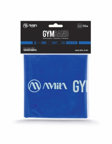 Λάστιχο Αντίστασης AMILA GymBand 2.5m Heavy 48188