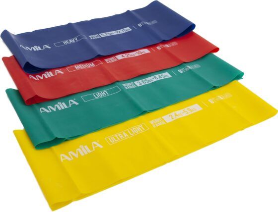 Λάστιχο Αντίστασης AMILA GymBand 2.5m Ultra Light 48185 - Image 5