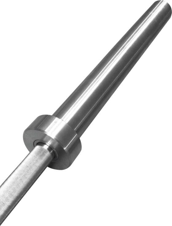 Ολυμπιακή Μπάρα 220cm 20Kg 1500LBS 8 Ρουλεμάν 28mm Aνοξείδωτη AMILA 80029 - Image 3