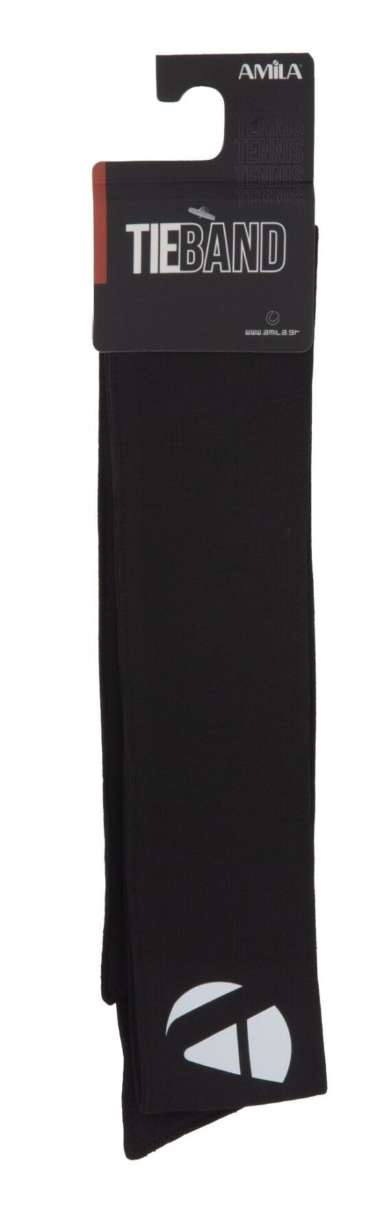 Περιμετώπιο Bandana AMILA Tie Band Μαύρο 45707 - Image 5