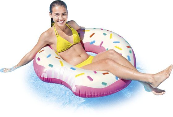 Rainbow Donut Tube INTEX 56265 - Image 2