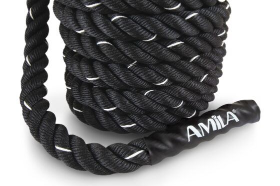 Σχοινί Προπόνησης Crossfit AMILA Battle Rope NS 12m 95115 - Image 3