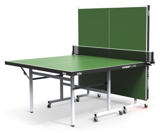 Τραπέζι Ping Pong Εσωτερικού Χώρου Stag Hobby 19mm Πράσινο 42851 - Image 5