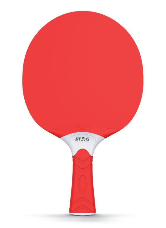 Ρακέτα Ping Pong Εξωτερικού Χώρου STAG Halo Κόκκινη 42523 - Image 2