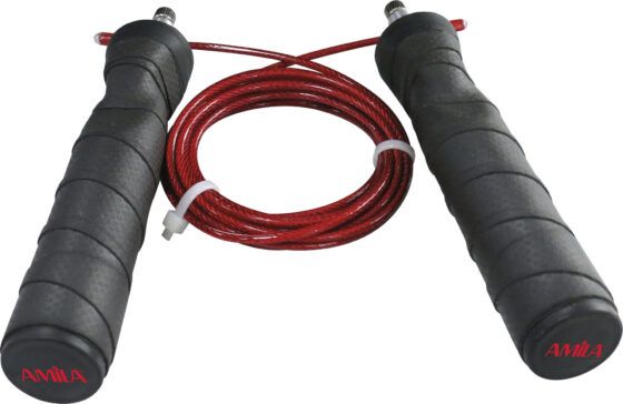 Σχοινάκι γυμναστικής Speed Rope AMILA Power Grip 44057 - Image 4
