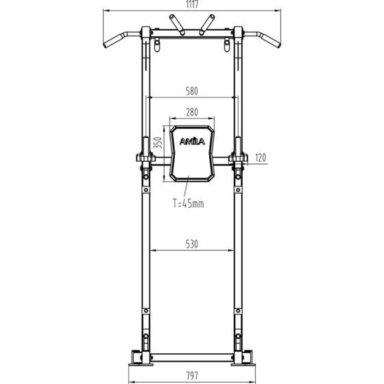 Μηχάνημα Μονόζυγο/Δίζυγο AMILA Power Tower PT800 (44274) - Image 2
