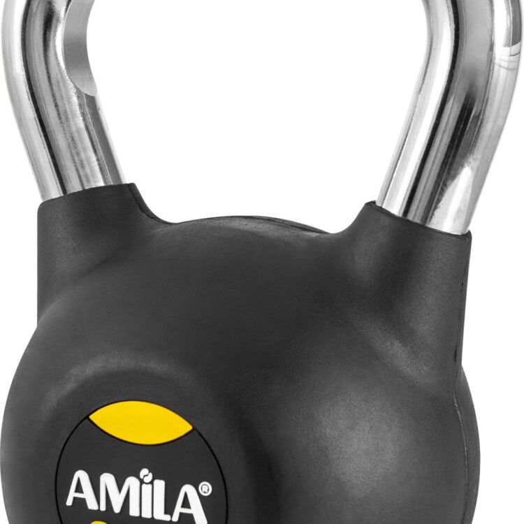 Kettlebell Amila Rubber Cover Cr Handle 20Kg (44499)
