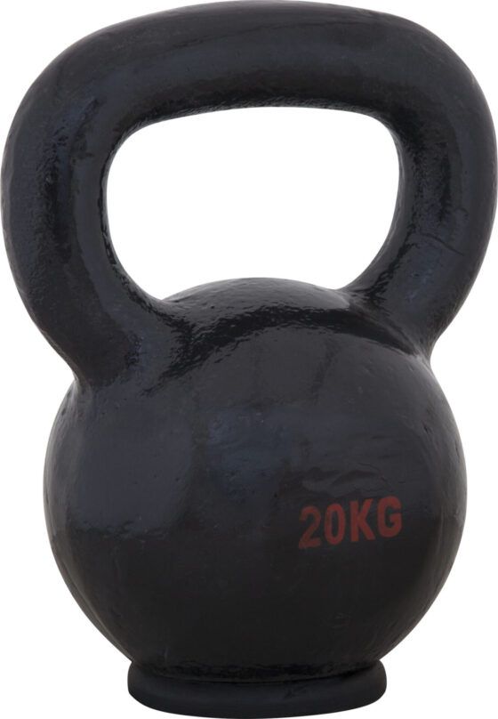 AMILA Kettlebell Cast Iron Rubber Base 20Kg 44508