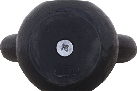 AMILA Kettlebell Cast Iron Rubber Base 6Kg 44521 - Image 2
