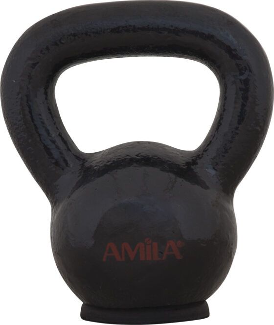 AMILA Kettlebell Cast Iron Rubber Base 6Kg 44521 - Image 3