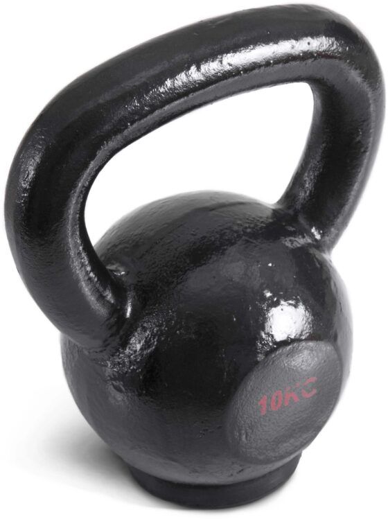 AMILA Kettlebell Cast Iron Rubber Base 10Kg 44522 - Image 3